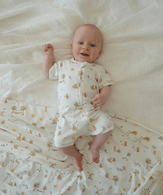 Bear Organic Zipsuit Bebe by Minihaha Baby Preggi Central Maternity Shop