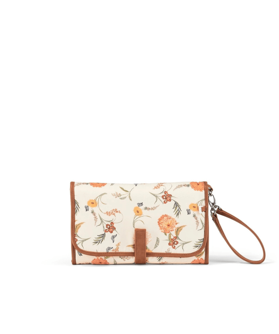 Change Mat Clutch - Wildflower OiOi Baby Preggi Central Maternity Shop Change Mat Clutch - Wildflower OiOi Baby Preggi Central Maternity Shop