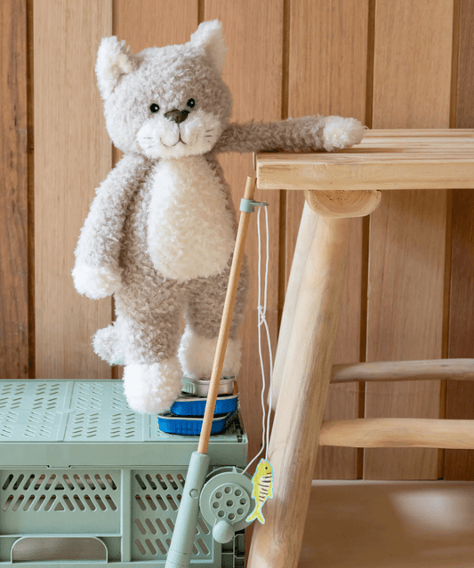 Checkers the Cat - Grey Nana Huchy Baby Preggi Central Maternity Shop