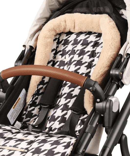Cozy Fleece Pram Liner - Houndstooth OiOi Baby Preggi Central Maternity Shop