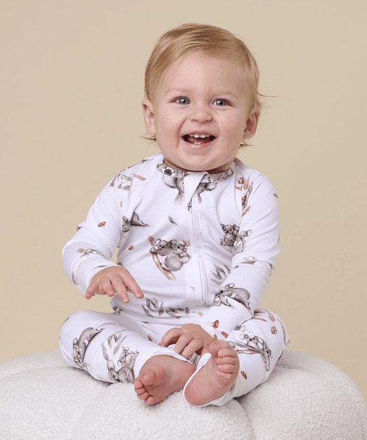 Koala Organic Snugglesuit Convertible Romper Snuggle Hunny Baby Preggi Central Maternity Shop