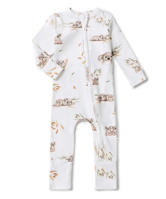 Koala Organic Snugglesuit Convertible Romper Snuggle Hunny Baby Preggi Central Maternity Shop