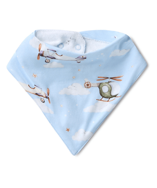 Taking Flight Organic Dribble Bib Snuggle Hunny Baby Preggi Central Maternity Shop