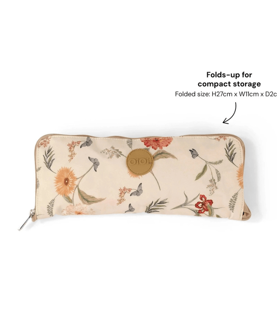 Fold-Up Tote - Wildflower OiOi Preggi Central Maternity Shop Fold-Up Tote - Wildflower OiOi Preggi Central Maternity Shop