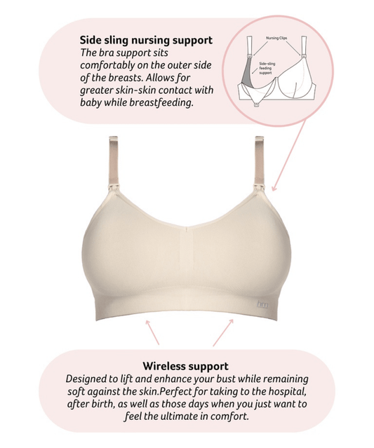 My Necessity FlexFit Full Cup (E-G) Wirefree Hotmilk Maternity Lingerie Preggi Central Maternity Shop