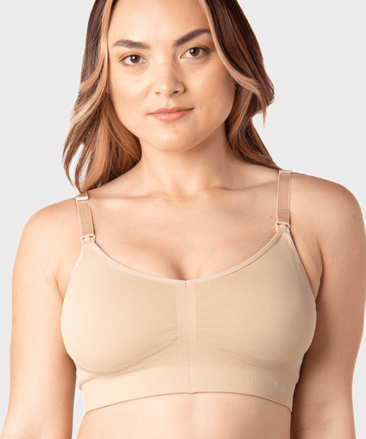 My Necessity FlexiFit Regular (A-E) Wirefree Bra Hotmilk Maternity Lingerie Preggi Central Maternity Shop
