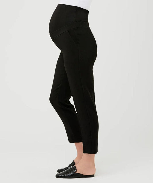 Alexa Classic Crop Pant Black Ripe Maternity Maternity Preggi Central Maternity Shop
