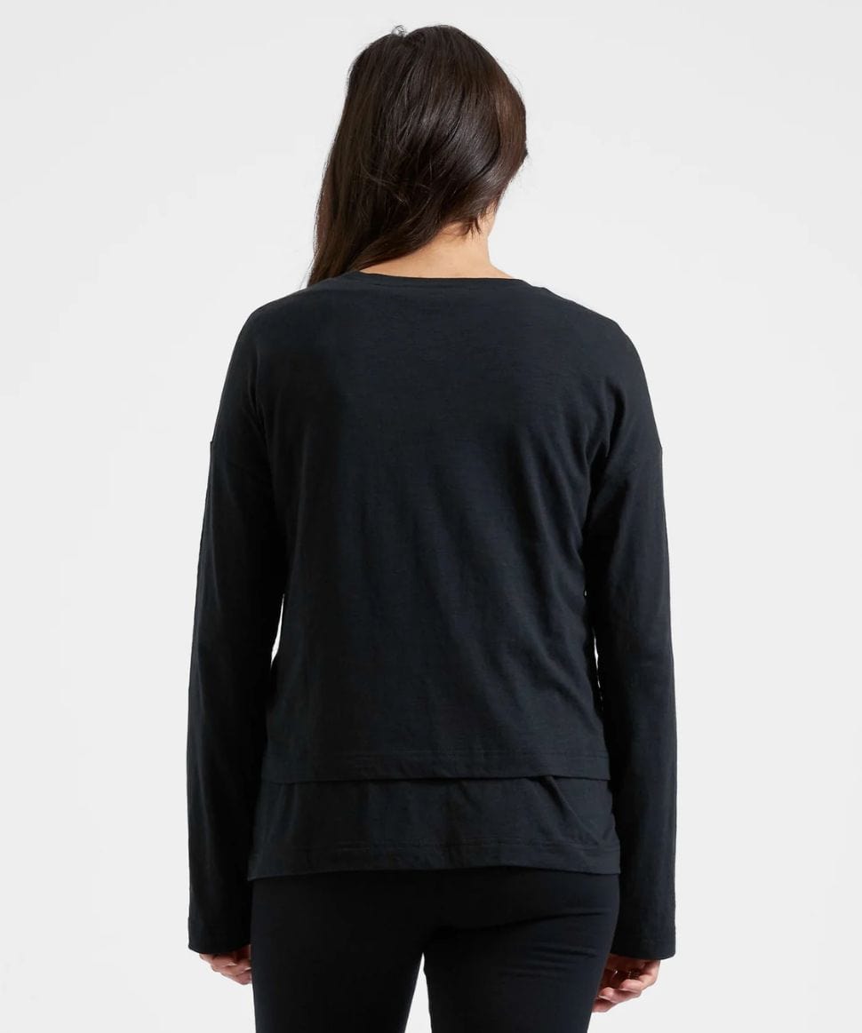 Claud Long Sleeve Nursing Top Black Ripe Maternity Maternity and Nursing Preggi Central Maternity Shop Claud Long Sleeve Nursing Top Black Ripe Maternity Maternity and Nursing Preggi Central Maternity Shop