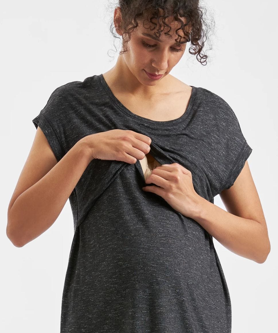 Dreamy Lounge Nursing Dress Granite Ripe Maternity Maternity and Nursing Preggi Central Maternity Shop Dreamy Lounge Nursing Dress Granite Ripe Maternity Maternity and Nursing Preggi Central Maternity Shop