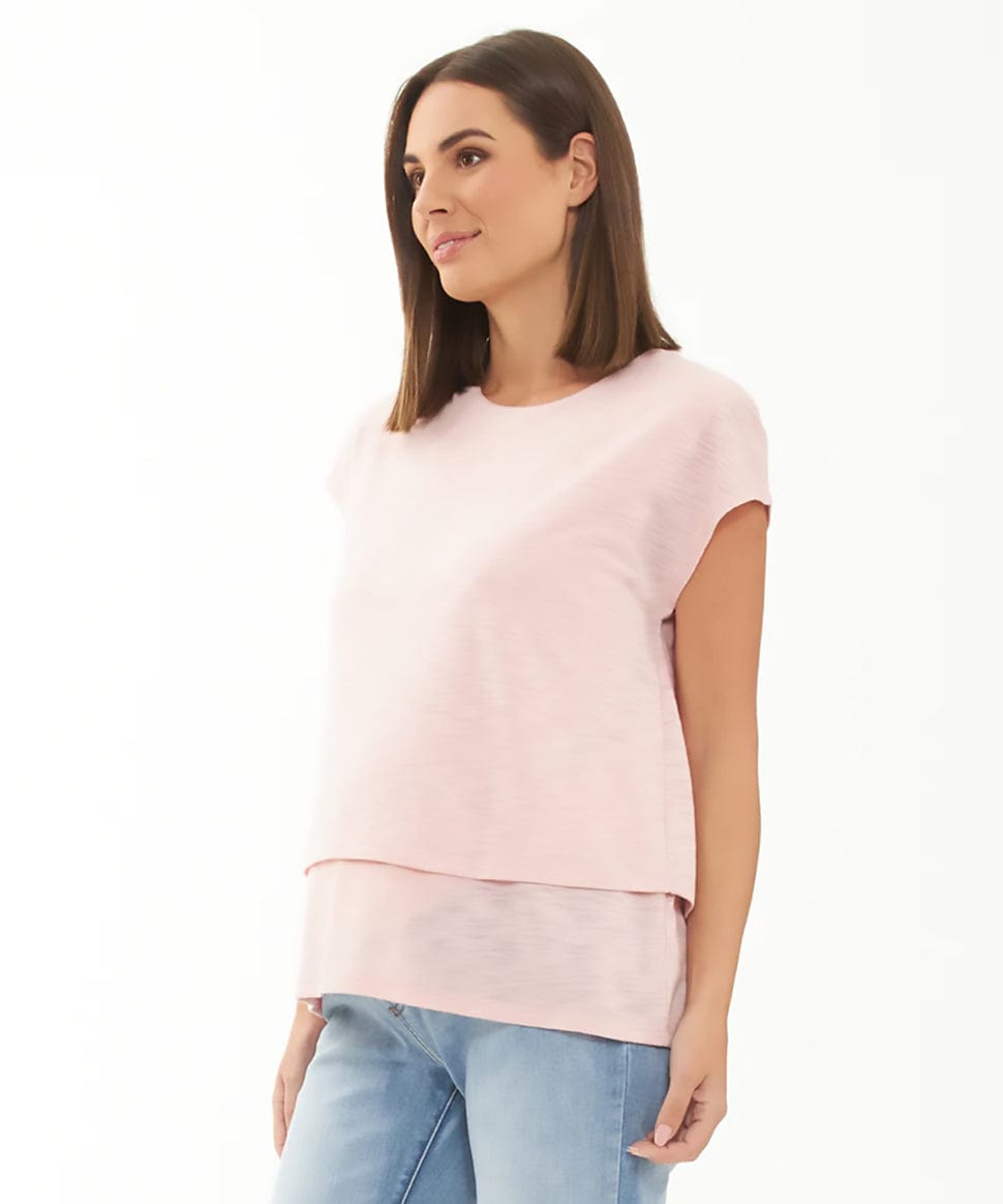 Jazmin Nursing Tee Ripe Maternity Maternity and Nursing Preggi Central Maternity Shop