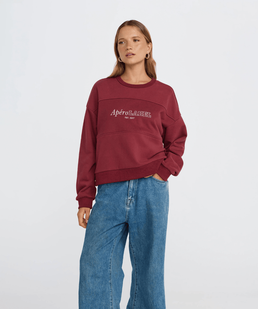 Legacy Oversized Cropped Panel Jumper Apéro Maternity and Nursing Preggi Central Maternity Shop