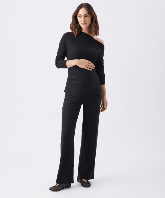 Cindy Rib Pant Ripe Maternity Maternity Preggi Central Maternity Shop