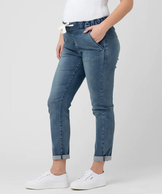 Denim Jogger Ripe Maternity Maternity Preggi Central Maternity Shop