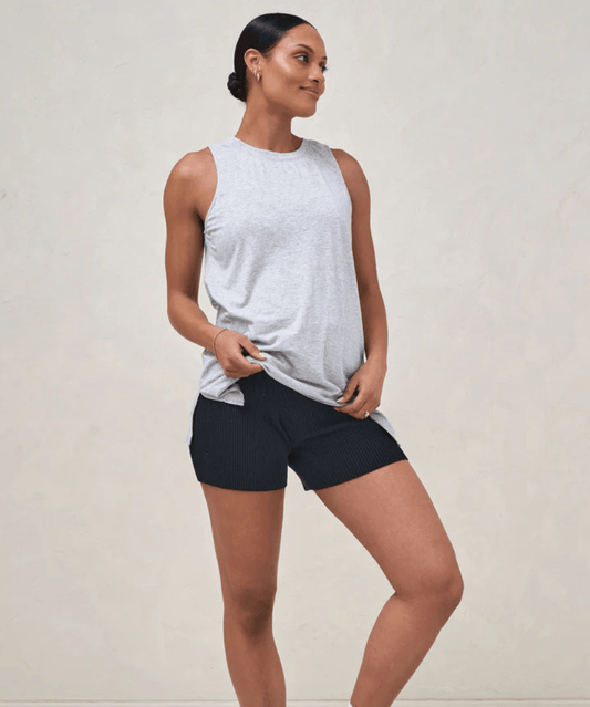 Into It Tank - Grey Marle BAE the label Maternity Preggi Central Maternity Shop