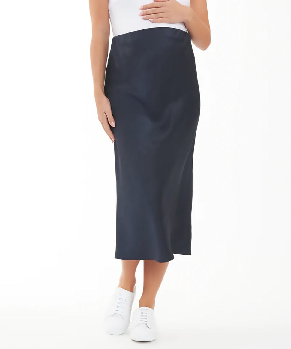 Lexie Satin Skirt Ripe Maternity Maternity Preggi Central Maternity Shop