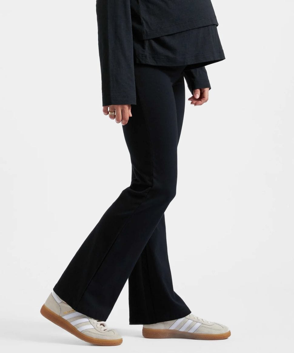 Organic Jersey Flare Pant Black Ripe Maternity Maternity Preggi Central Maternity Shop Organic Jersey Flare Pant Black Ripe Maternity Maternity Preggi Central Maternity Shop