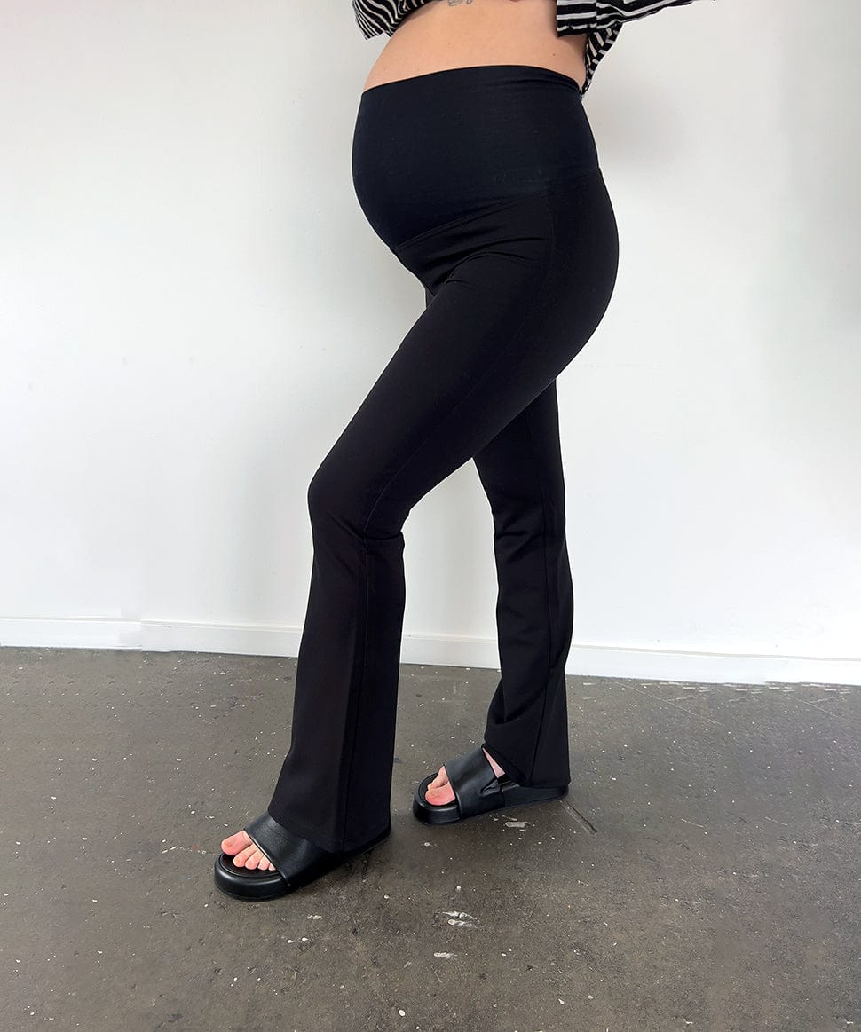 Ponte Bootleg Pants - Tall Around April Maternity Preggi Central Maternity Shop