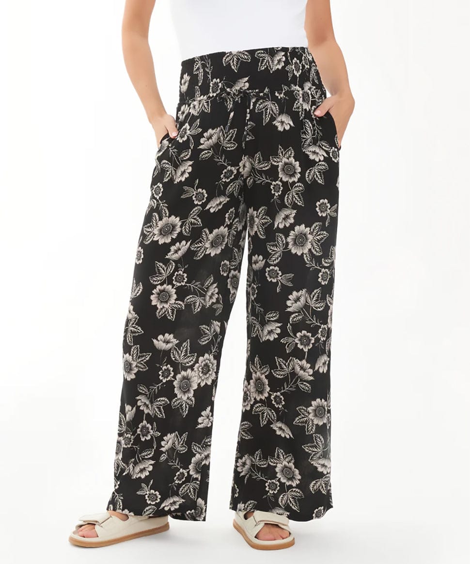 Trina Shirred Pants Ripe Maternity Maternity Preggi Central Maternity Shop