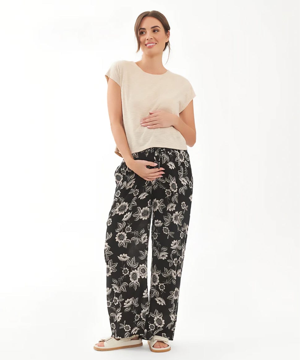 Trina Shirred Pants Ripe Maternity Maternity Preggi Central Maternity Shop Trina Shirred Pants Ripe Maternity Maternity Preggi Central Maternity Shop