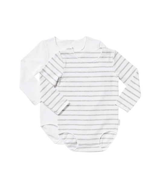 Bonds Wonderbodies Long Sleeve Bodysuit 2Pack