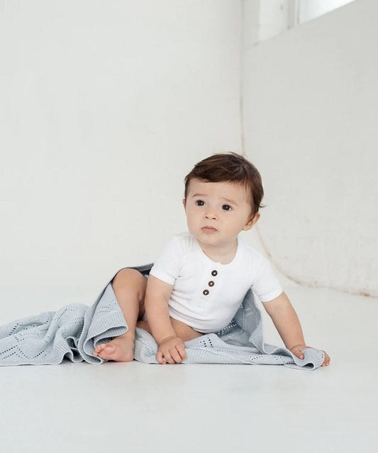 Cloud Rib Bodysuit Aster & Oak Baby Preggi Central Maternity Shop