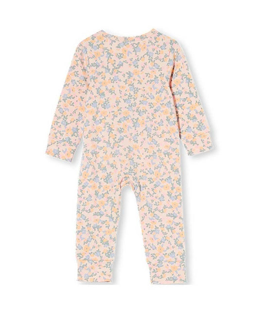 Fleur Zip Romper Milky Clothing Baby Preggi Central Maternity Shop
