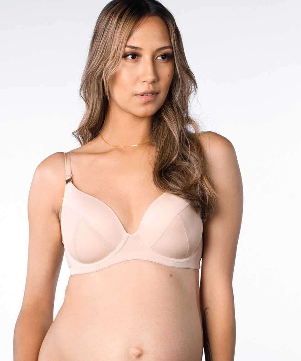 Lunar Eclipse Plunge Nursing Bra Hotmilk Maternity Lingerie Preggi Central Maternity Shop