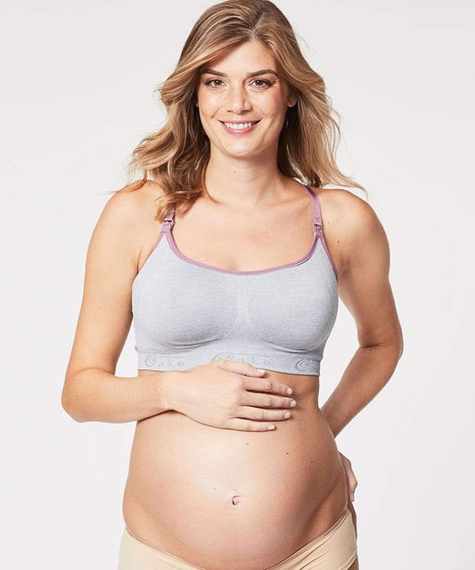 Sleep & Yoga Seamless Bra Cotton Candy Cake Maternity Lingerie Preggi Central Maternity Shop