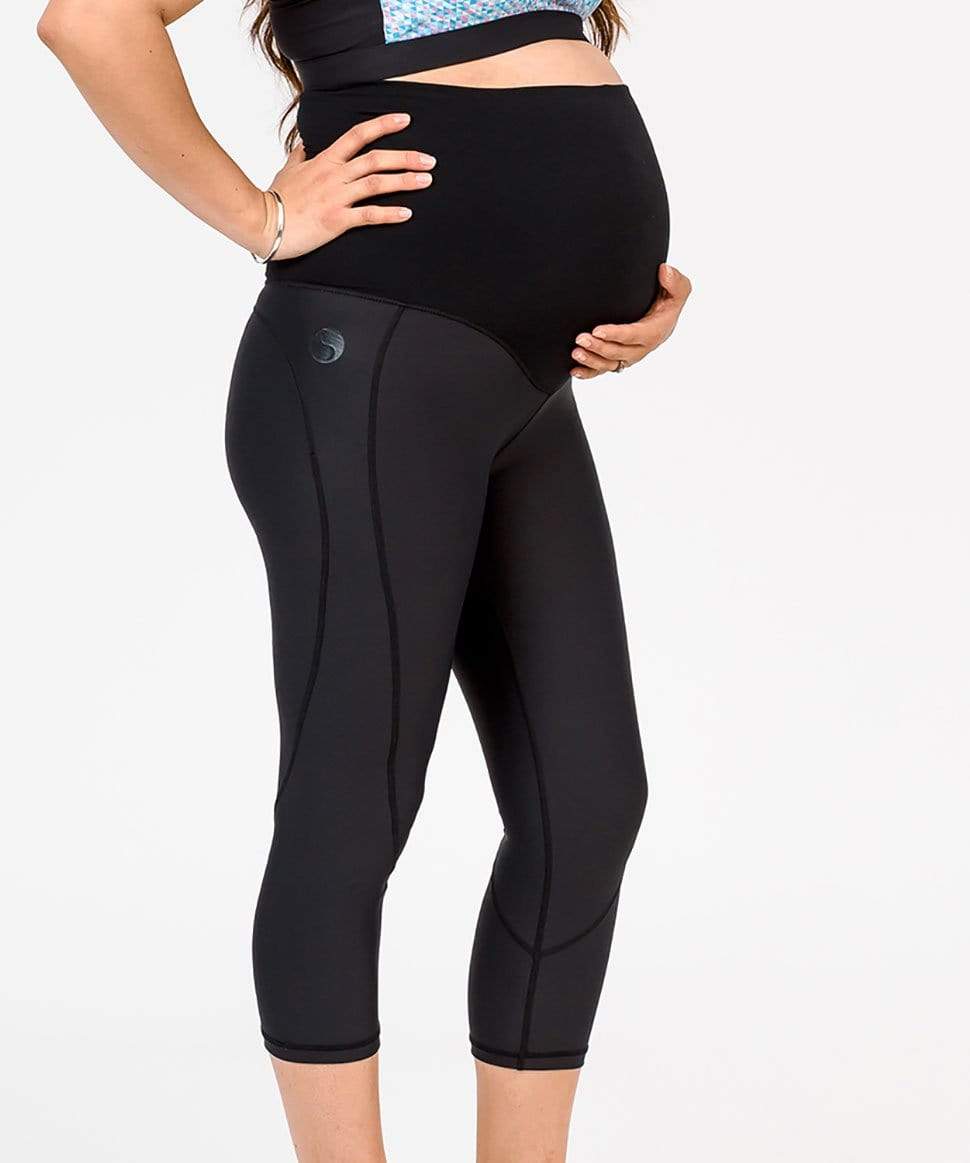 Classic Maternity or Recovery 3/4 Leggings – Preggi Central