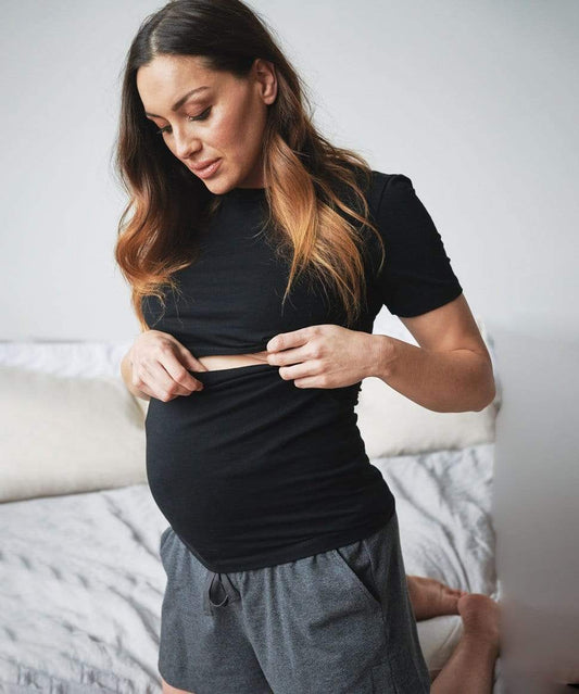 Organic Nursing Tee Ripe Maternity Maternity and Nursing Preggi Central Maternity Shop