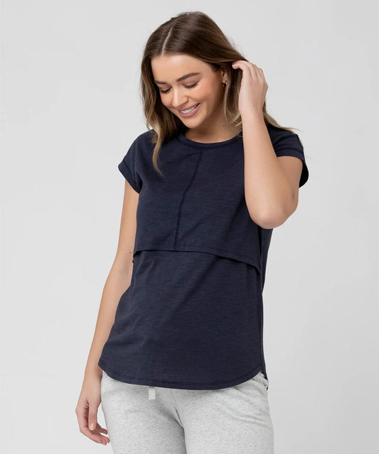 Richie Nursing Tee Ripe Maternity Maternity and Nursing Preggi Central Maternity Shop