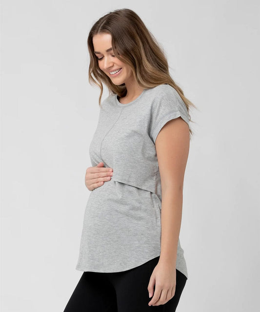 Richie Nursing Tee Ripe Maternity Maternity and Nursing Preggi Central Maternity Shop