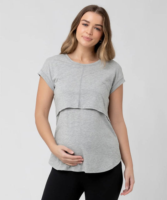 Richie Nursing Tee Ripe Maternity Maternity and Nursing Preggi Central Maternity Shop