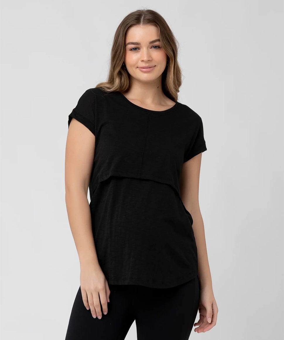 Richie Nursing Tee Ripe Maternity Maternity and Nursing Preggi Central Maternity Shop