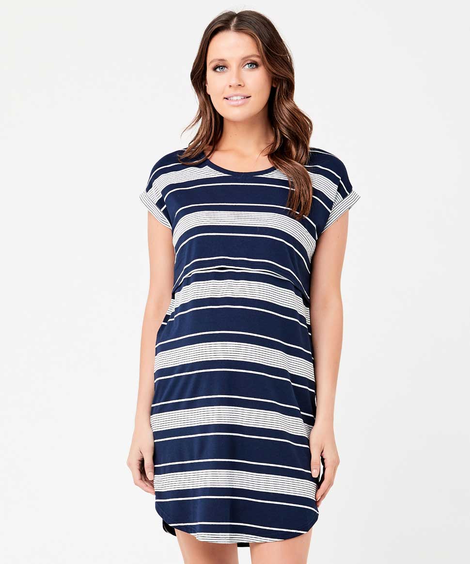 Stevie Nursing Lounge Dress Ripe Maternity Maternity and Nursing Preggi Central Maternity Shop