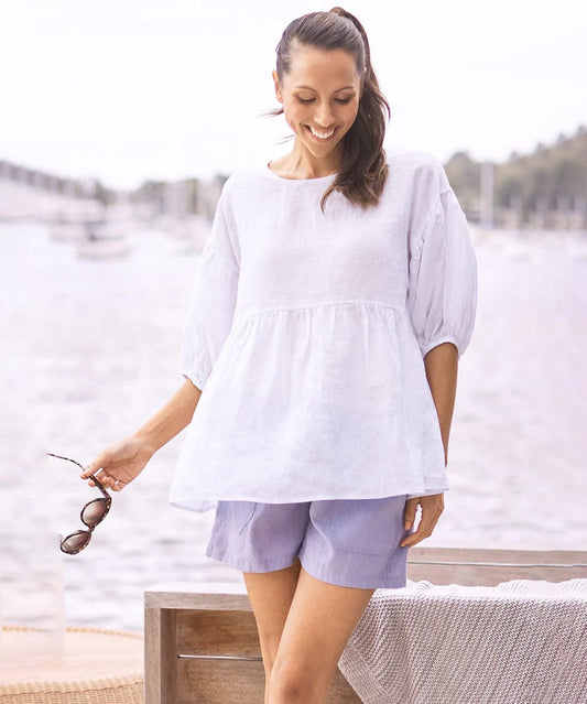 Summer Maternity Low Waist Linen Shorts Angel Maternity Maternity and Nursing Preggi Central Maternity Shop