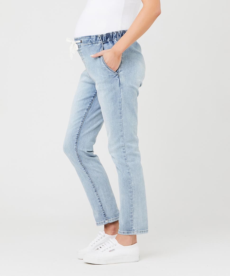 Denim Jogger Ripe Maternity Maternity Preggi Central Maternity Shop Denim Jogger Ripe Maternity Maternity Preggi Central Maternity Shop