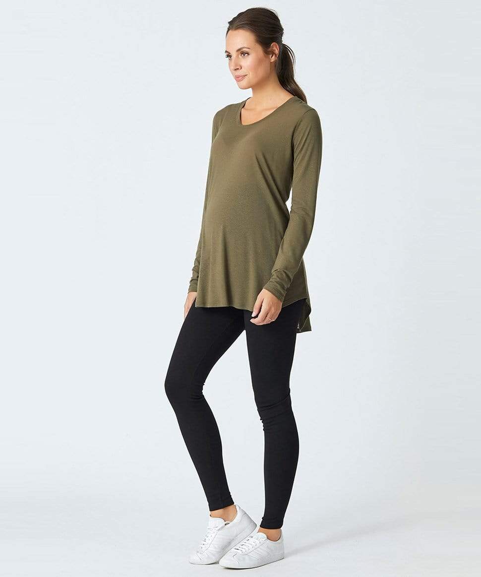 Hudson Ponte Maternity Legging Pea in a Pod Maternity Preggi Central Maternity Shop