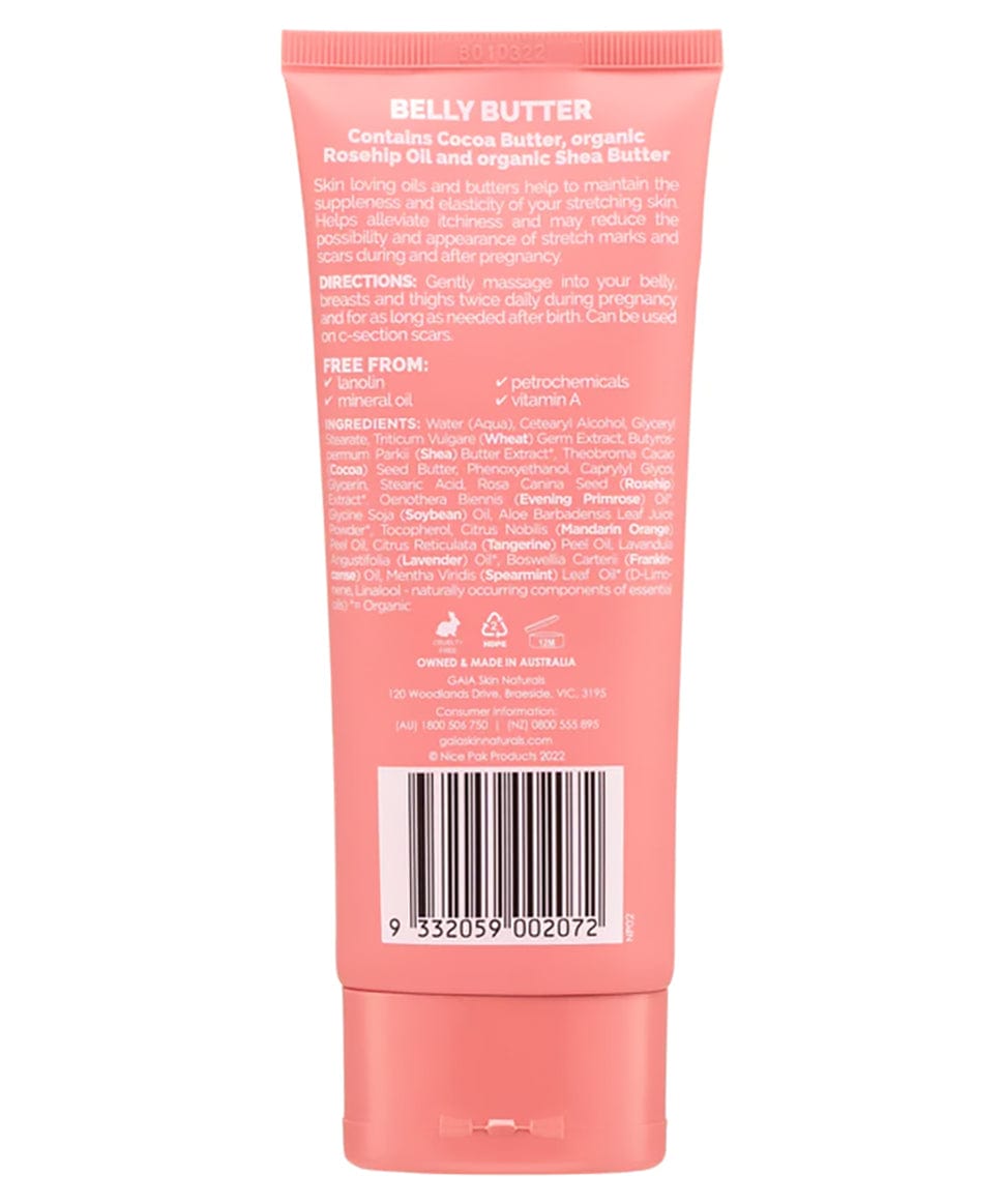 GAIA Skin & Body Belly Butter 150ml GAIA Skin Naturals Other 9332059002072 Preggi Central Maternity Shop GAIA Skin & Body Belly Butter 150ml GAIA Skin Naturals Other 9332059002072 Preggi Central Maternity Shop