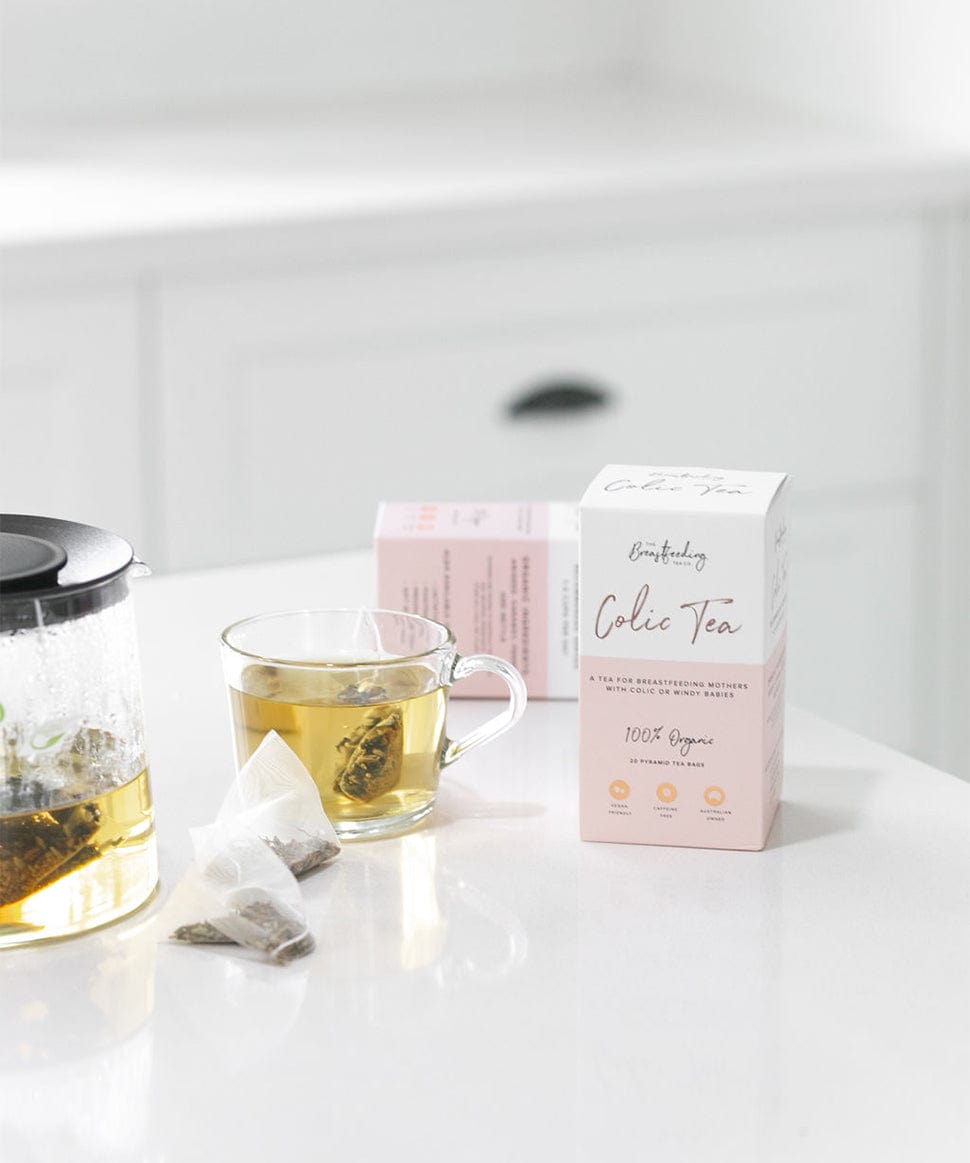 Colic Tea - Pyramid Tea Bags The Breastfeeding Tea Co Tea and Bikkies 9369998170135 Preggi Central Maternity Shop Colic Tea - Pyramid Tea Bags The Breastfeeding Tea Co Tea and Bikkies 9369998170135 Preggi Central Maternity Shop