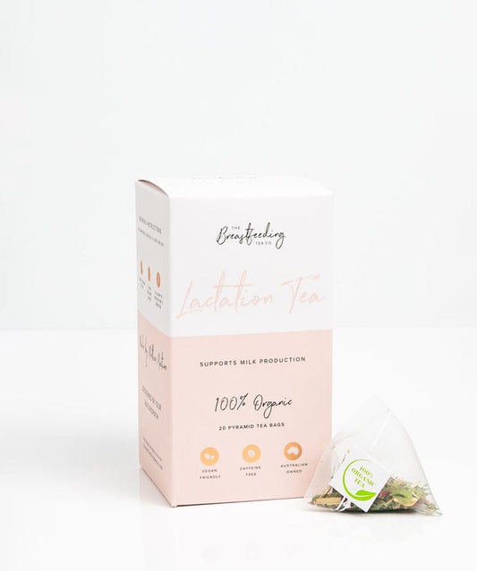 Lactation Tea - Pyramid Teabags The Breastfeeding Tea Co Tea and Bikkies 9369998333240 Preggi Central Maternity Shop