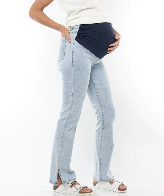 Maternity Jeans & Jeggings You'll Love > Bump-Friendly Style – Angel  Maternity USA