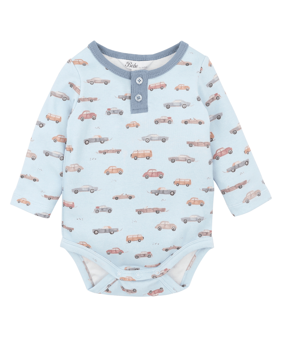 Alvin Car Organic Bodysuit Bebe by Minihaha Baby Preggi Central Maternity Shop