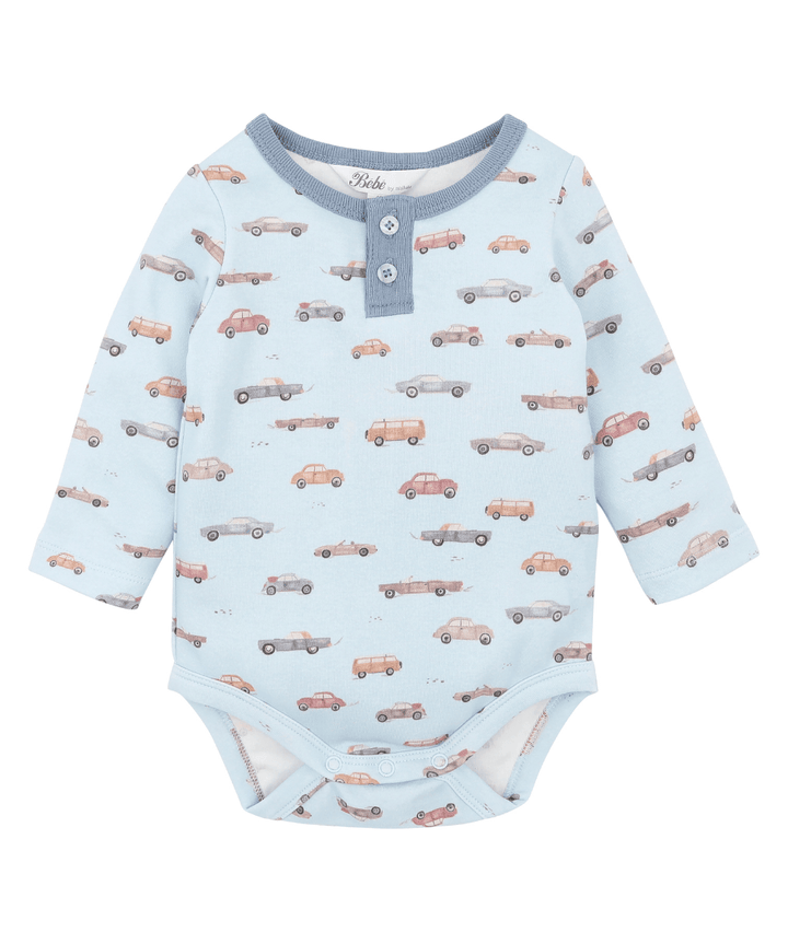 Alvin Car Organic Bodysuit Bebe by Minihaha Baby Preggi Central Maternity Shop