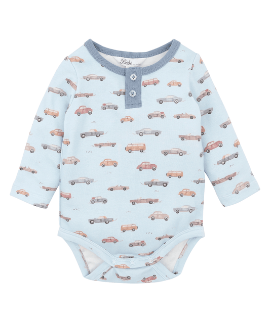 Alvin Car Organic Bodysuit Bebe by Minihaha Baby Preggi Central Maternity Shop