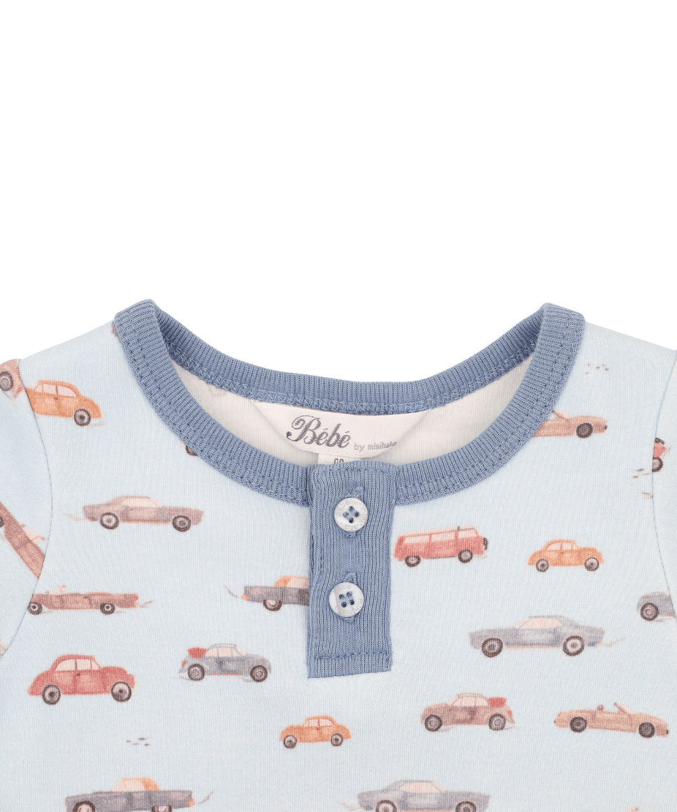 Alvin Car Organic Bodysuit Bebe by Minihaha Baby Preggi Central Maternity Shop