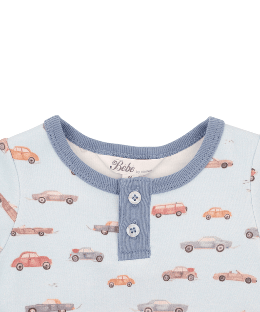 Alvin Car Organic Bodysuit Bebe by Minihaha Baby Preggi Central Maternity Shop