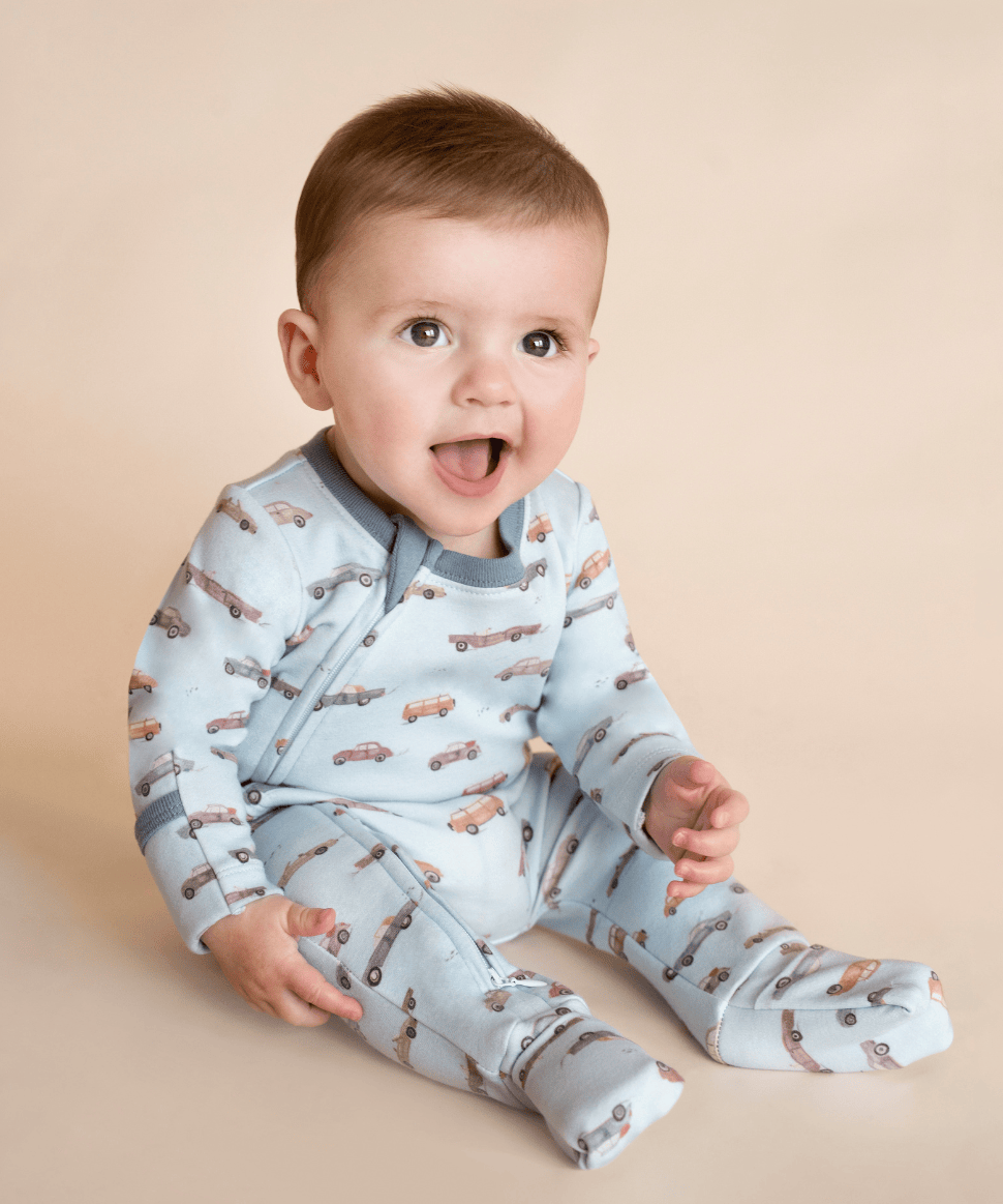 Alvin Car Organic LS Zipsuit Bebe by Minihaha Baby Preggi Central Maternity Shop