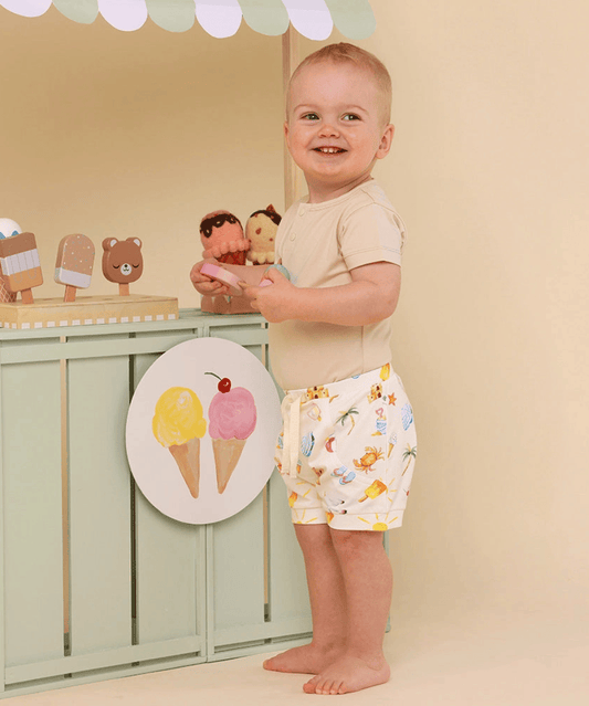 Beach Fun Shorts Bebe by Minihaha Baby Preggi Central Maternity Shop