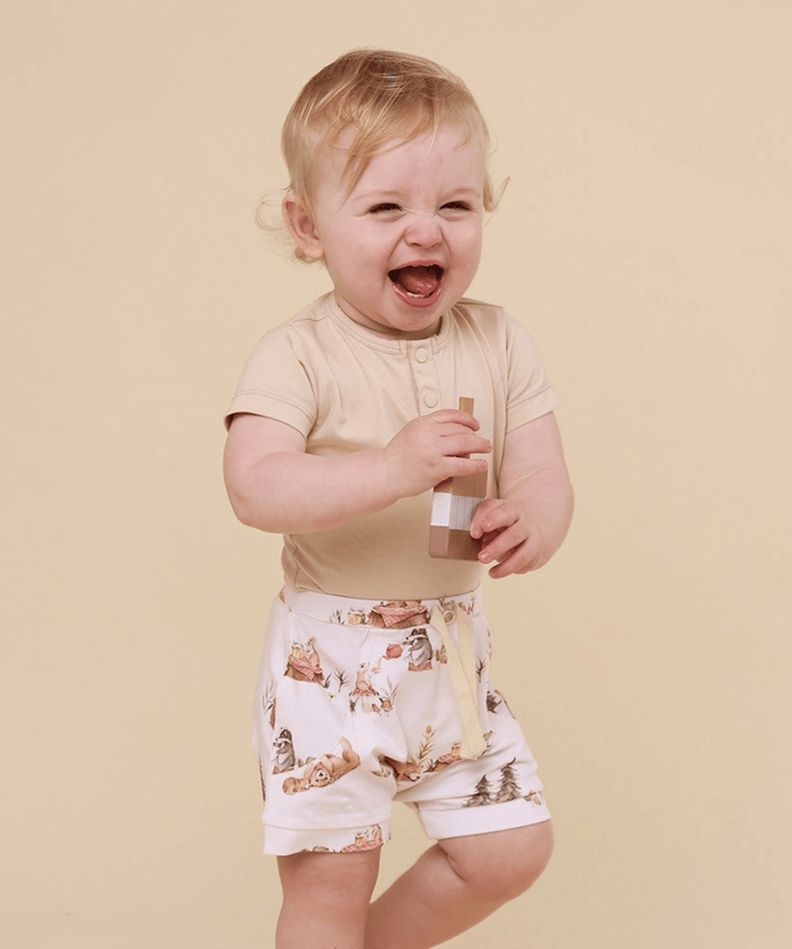 Bear Oragnic Shorts Snuggle Hunny Baby Preggi Central Maternity Shop